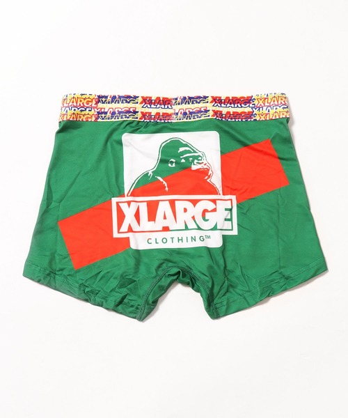 XLARGE(エクストララージ)の「XLARGE/エクストララージ 2tone color ボクサーパンツ(ボクサーパンツ・メンズ・グリーン/パープル・L/XL/M)」の9枚目の写真