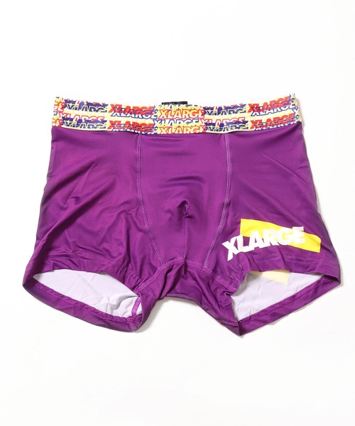 XLARGE(エクストララージ)の「XLARGE/エクストララージ 2tone color ボクサーパンツ(ボクサーパンツ・メンズ・グリーン/パープル・L/XL/M)」の11枚目の写真