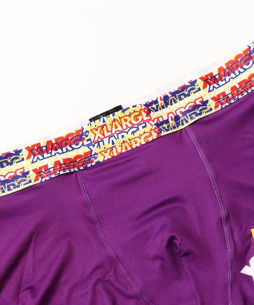 XLARGE(エクストララージ)の「XLARGE/エクストララージ 2tone color ボクサーパンツ(ボクサーパンツ・メンズ・グリーン/パープル・L/XL/M)」の3枚目の写真