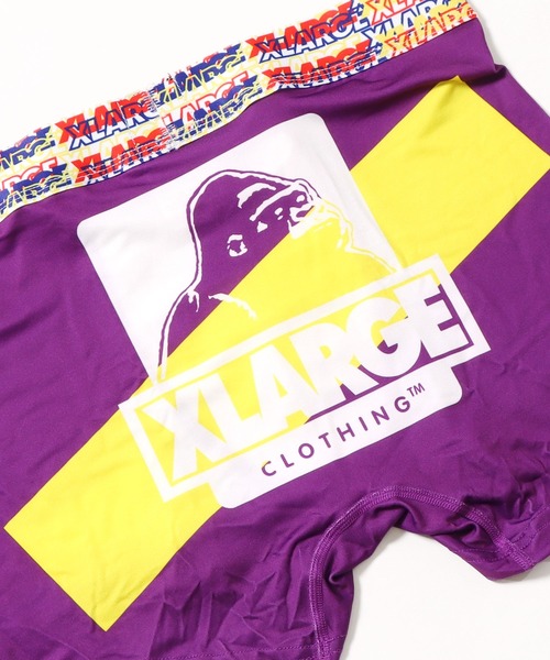 XLARGE(エクストララージ)の「XLARGE/エクストララージ 2tone color ボクサーパンツ(ボクサーパンツ・メンズ・グリーン/パープル・L/XL/M)」の7枚目の写真