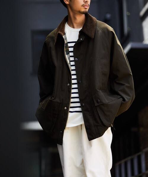 匿名配送 極美品バブアー Barbour BEDALE ビデイル ブルゾン Barbour ブルゾン アウター Barbour/バブアー 別注 BEDALE OS