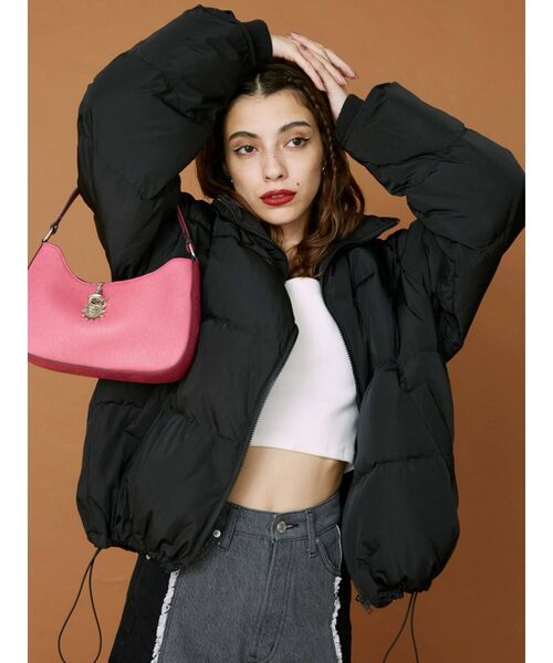 EVRIS(エヴリス)の「SUNNYチェーンハンドバッグ(ハンドバッグ・レディース・ブラック/ピンク/イエロー・FREE)」の13枚目の写真