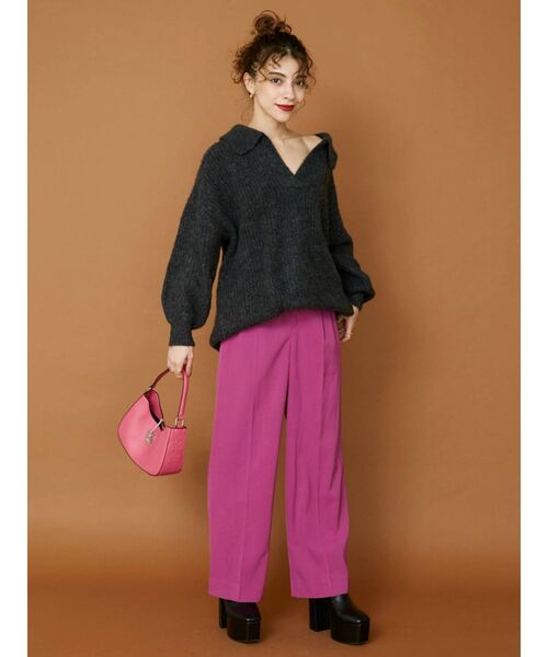 EVRIS(エヴリス)の「SUNNYチェーンハンドバッグ(ハンドバッグ・レディース・ブラック/ピンク/イエロー・FREE)」の17枚目の写真