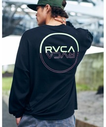 RVCA メンズ HALF WAY LT ロングスリーブTシャツ【2022年秋冬モデル】/ルーカ長袖バックプリントロンT