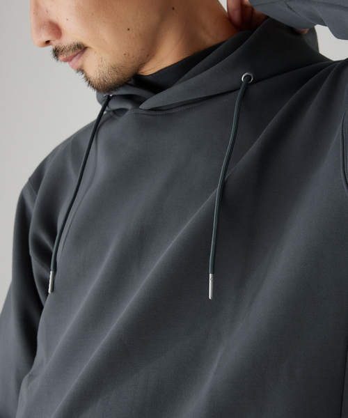 417 EDIFICE（フォーワンセブンエディフィス）の「ダンボールニットパーカー（パーカー・メンズ・ベージュ/チャコールグレー/グリーン/ブルー系その他・SMALL/X-LARGE/MEDIUM/LARGE）」の13枚目の写真