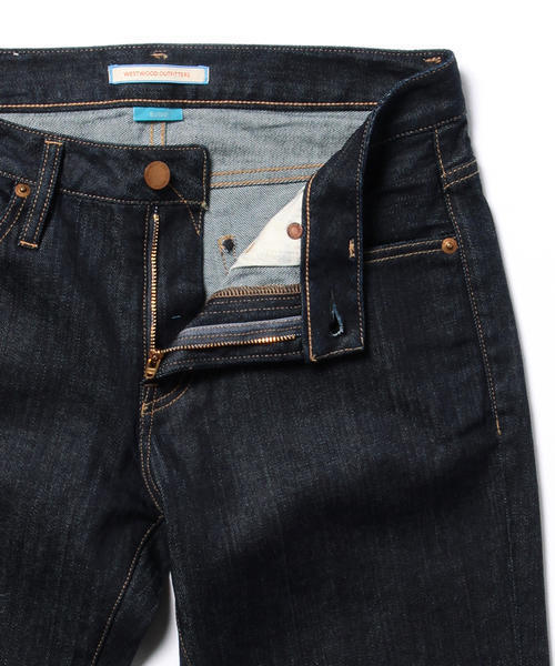 BEAMS LIGHTS Women's（ビームスライツ ウィメンズ）の「WESTWOOD OUTFITTERS / Bolsa（デニムパンツ・レディース・ネイビー・LARGE/X-SMALL/SMALL/MEDIUM）」の5枚目の写真