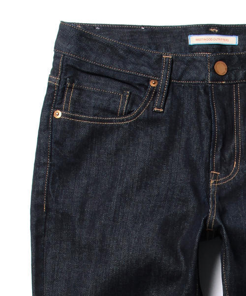 BEAMS LIGHTS Women's（ビームスライツ ウィメンズ）の「WESTWOOD OUTFITTERS / Bolsa（デニムパンツ・レディース・ネイビー・LARGE/X-SMALL/SMALL/MEDIUM）」の6枚目の写真