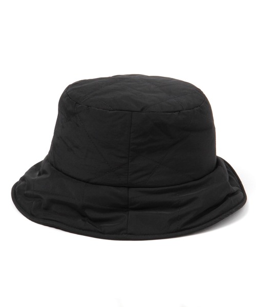 LEPSIM（レプシィム）の「キルティングバケットハット　299607（ハット・レディース・アイボリー/ブラック・ONE SIZE）」の3枚目の写真