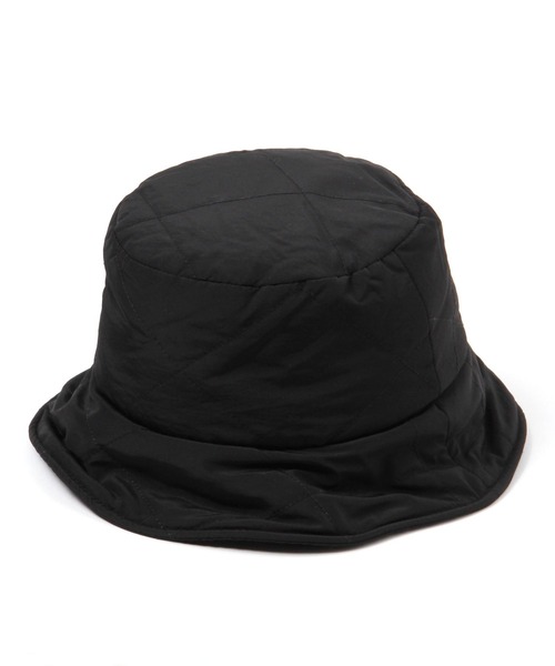 LEPSIM（レプシィム）の「キルティングバケットハット　299607（ハット・レディース・アイボリー/ブラック・ONE SIZE）」の5枚目の写真