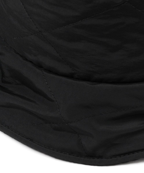 LEPSIM（レプシィム）の「キルティングバケットハット　299607（ハット・レディース・アイボリー/ブラック・ONE SIZE）」の7枚目の写真