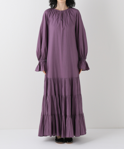 MARIHA/マリハ】夕明りのドレス 無地