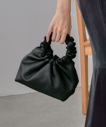 Lui's | ギャザーハンドルミニバッグ(ハンドバッグ)