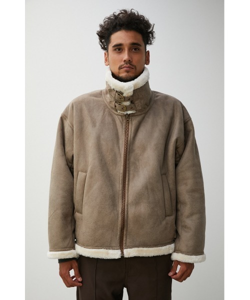 AZUL by moussy（アズールバイマウジー）の「FAUX MOUTON B-3