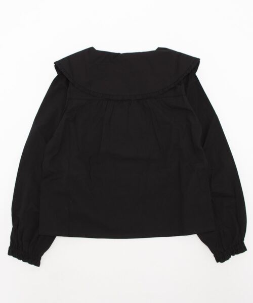 ehka sopo(エヘカソポ)の「【くらはしれい】襟刺繍ブラウス(シャツ/ブラウス・レディース・ブラック/オフホワイト/キナリ・フリ-)」の18枚目の写真