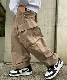 CONTACT（コンタクト）の「【CONTACT】ユーティリティーウォーターレジストオーバーサイズカーゴパンツ（カーゴパンツ）」