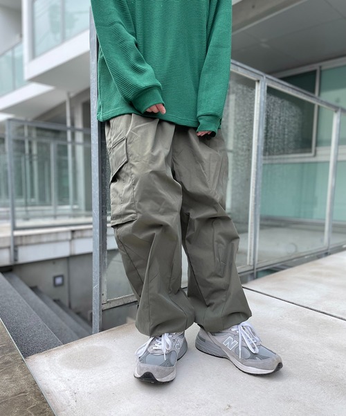 CONTACT(コンタクト)の「【CONTACT】ユーティリティーウォーターレジストオーバーサイズカーゴパンツ(カーゴパンツ・メンズ・ベージュ/ブラック/カーキ/モカ・LL/L/M/3L)」の19枚目の写真