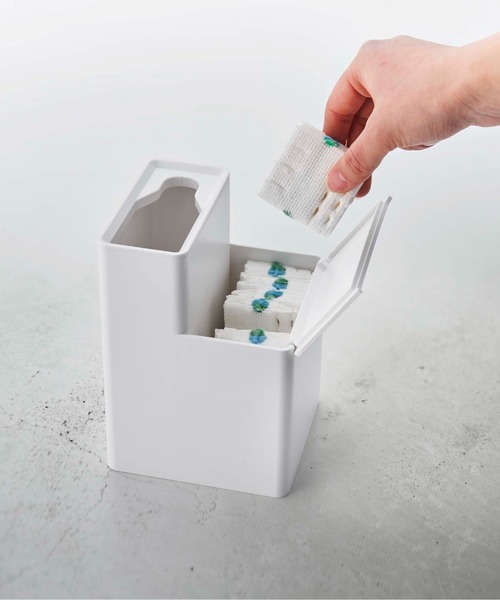 tower（タワー）の「tower 替えブラシ収納付き 流せるトイレブラシスタンド（バス/トイレグッズ・レディース・ホワイト・FREE）」の5枚目の写真