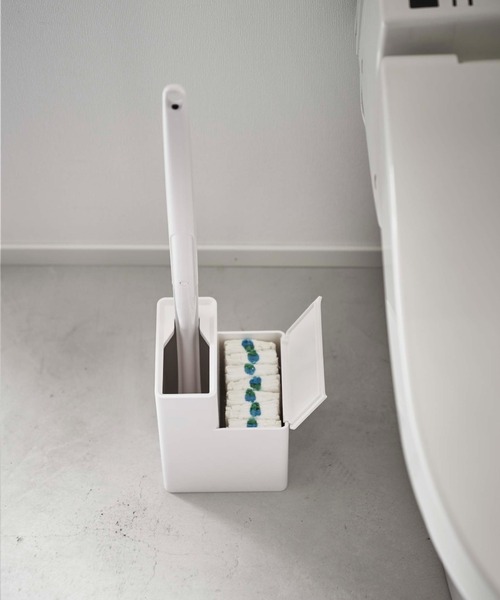 tower（タワー）の「tower 替えブラシ収納付き 流せるトイレブラシスタンド（バス/トイレグッズ・レディース・ホワイト・FREE）」の9枚目の写真
