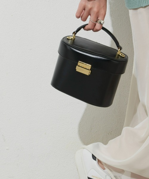 Aunt Marie's（アントマリーズ）の「2WAYバニティバッグ / ハンドバッグ（ハンドバッグ・レディース・ベージュ/ブラック・FREE）」の10枚目の写真