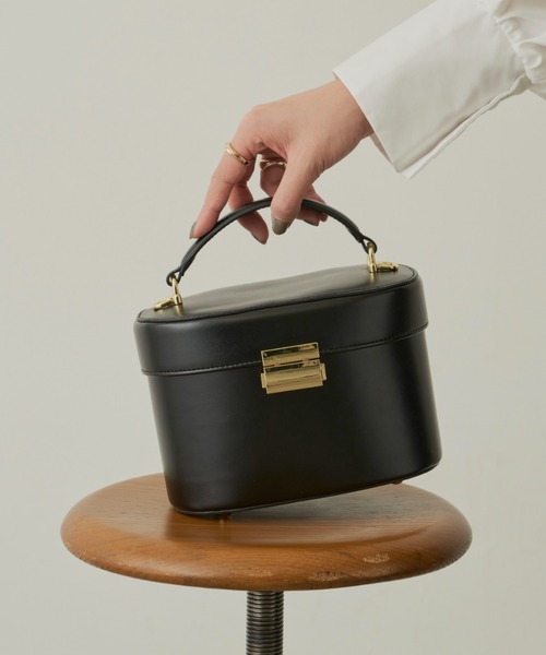 Aunt Marie's（アントマリーズ）の「2WAYバニティバッグ / ハンドバッグ（ハンドバッグ・レディース・ベージュ/ブラック・FREE）」の18枚目の写真