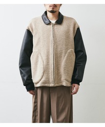 Habie（ハビー）の「WOOL BOA BLOUSON（ブルゾン）」