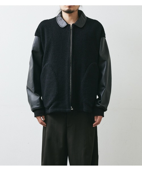 WOOL BOA BLOUSON