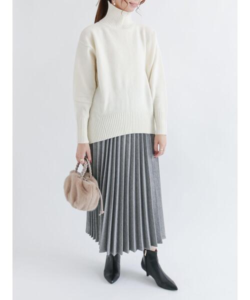 Te chichi(テチチ)の「ポインテッドミドルブーツ(ブーツ・レディース・モカ/ブラック・38/37)」の5枚目の写真