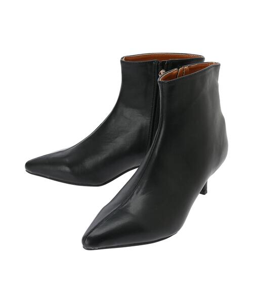 Te chichi(テチチ)の「ポインテッドミドルブーツ(ブーツ・レディース・モカ/ブラック・38/37)」の13枚目の写真