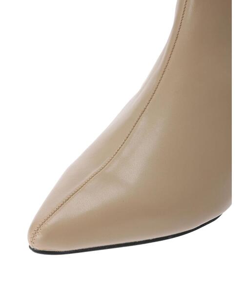 Te chichi(テチチ)の「ポインテッドミドルブーツ(ブーツ・レディース・モカ/ブラック・38/37)」の9枚目の写真