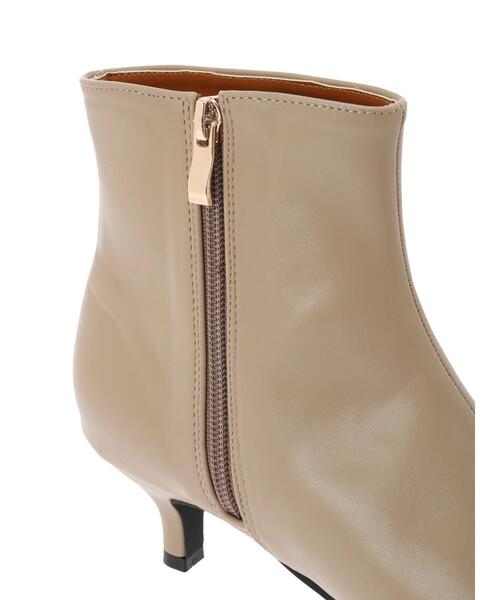 Te chichi(テチチ)の「ポインテッドミドルブーツ(ブーツ・レディース・モカ/ブラック・38/37)」の7枚目の写真