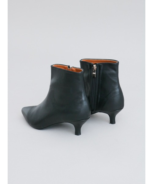 Te chichi(テチチ)の「ポインテッドミドルブーツ(ブーツ・レディース・モカ/ブラック・38/37)」の2枚目の写真