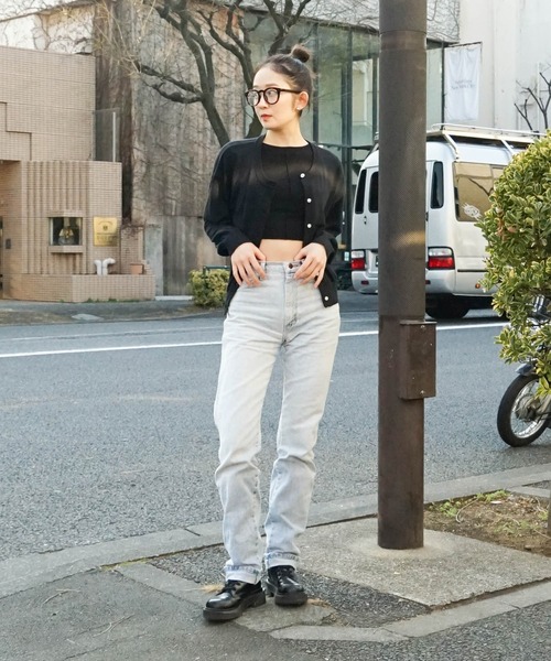 roial（ロイアル）の「CARDIGAN/ROIAL(ロイアル）カーディガン（カーディガン/ボレロ・レディース・ブルー/アイボリー/ブラック/ライトイエロー・MEDIUM/SMALL）」の13枚目の写真