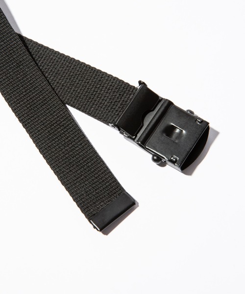 glamb（グラム）の「Plain G.I. Belt / プレーンGIベルト（ベルト・メンズ・ブラック・FREE）」の4枚目の写真