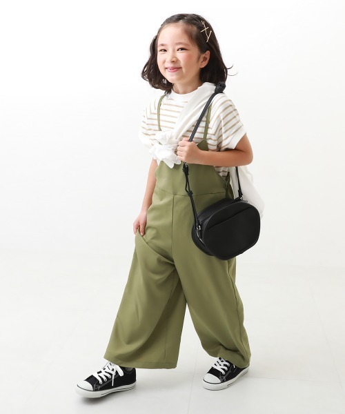 devirock（デビロック）の「キャミサロペット（サロペット/オーバーオール・キッズ・ダークベージュ/ブラック/ライトカーキ・150cm/130cm/110cm/160cm/100cm/120cm/140cm）」の11枚目の写真