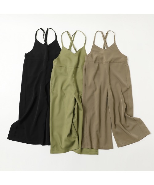 devirock（デビロック）の「キャミサロペット（サロペット/オーバーオール・キッズ・ダークベージュ/ブラック/ライトカーキ・150cm/130cm/110cm/160cm/100cm/120cm/140cm）」の12枚目の写真