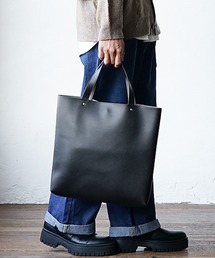 MinoriTY | シンセティックレザーバイカラートートバッグ(トートバッグ)