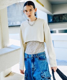 は*な様 人気✨MaisonSpecialレイヤードTシャツベージュメゾンスペシ Multiway Layered Tops/マルチレイヤードトップス【MAISON