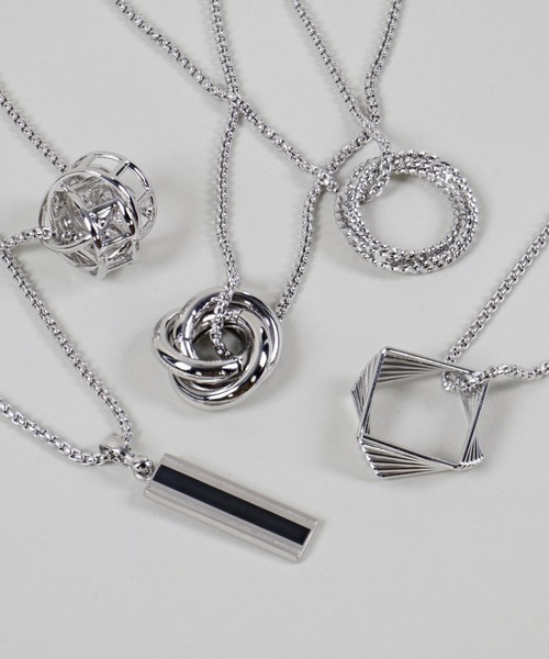 SPINNS（スピンズ）の「モチーフ チェーンネックレス（ネックレス・メンズ・B/A/C/D/E・ONESIZE）」の6枚目の写真