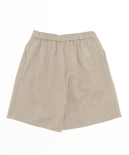 AULA AILA（アウラアイラ）の「AULA AILA/アウラアイラ/TUCK SHORT PANTS（その他パンツ・レディース・ベージュ・1）」の2枚目の写真