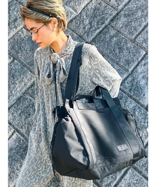 PENDLETON（ペンドルトン）の「PENDLETON × MARIE INABA マザーズバッグ / PDT-000-231042（トートバッグ・メンズ・ブラック/グリーン/ネイビー・フリー）」の2枚目の写真