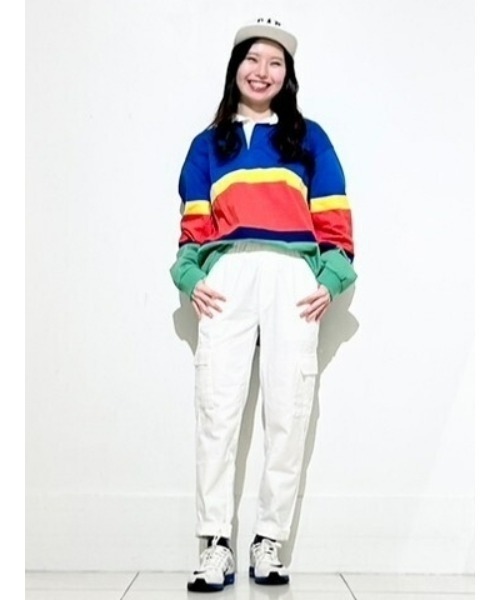 GAP（ギャップ）の「ストライプ ラグビー ポロシャツ（ポロシャツ・メンズ・ブルー系その他2/ブルー系その他/イエロー/ブルー・XS/S/L/XL/M）」の8枚目の写真