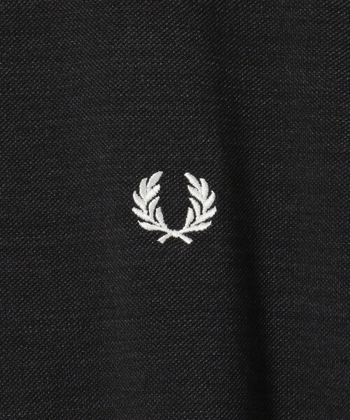 FRED PERRY（フレッドペリー）の「FRED PERRY × BEAMS / 別注 ダブル カラー ポロシャツ（ポロシャツ・メンズ・ブラック/サックスブルー/インディゴブルー・S/M/L/XL）」の9枚目の写真