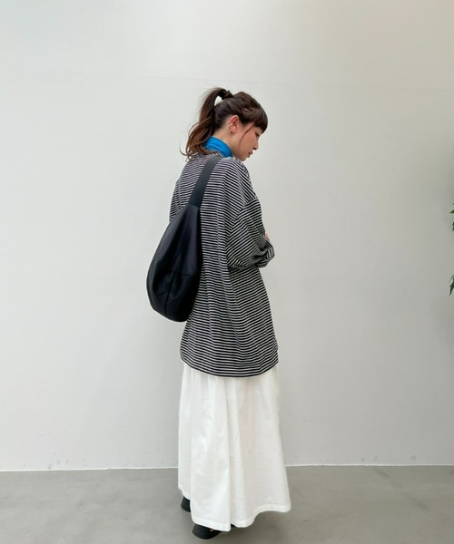 y/m（イム）の「スクエアナイロンショルダーBAG（ショルダーバッグ・レディース・ブラック・FREE）」の17枚目の写真