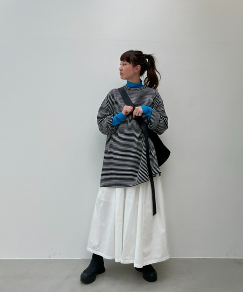 y/m（イム）の「スクエアナイロンショルダーBAG（ショルダーバッグ・レディース・ブラック・FREE）」の16枚目の写真