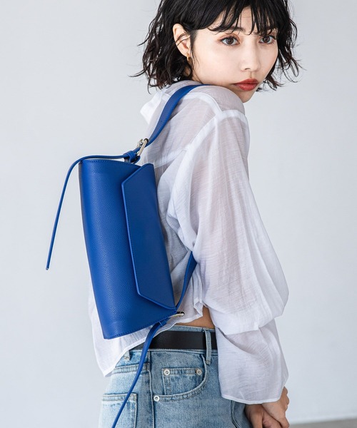 PAGEBOY(ページボーイ)の「コクーンフォルムBAG(トートバッグ・レディース・ブラック/ブルー/オフホワイト・FREE)」の9枚目の写真