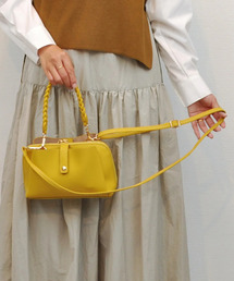 カシュカシュ cachecache / メッシュハンドルお財布ショルダーバッグ