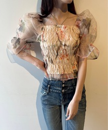 シアーシャーリングブラウス