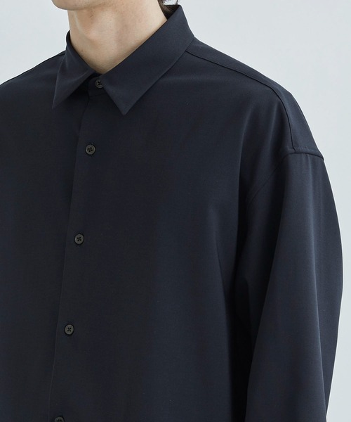 city（シティ）の「ADAPT REGULAR COLLAR SHIRT WIDE/アダプトリラックスシャツ（シャツ/ブラウス・メンズ・ダークグレー/その他17・1/2/3）」の9枚目の写真