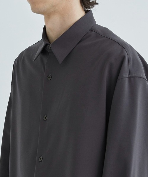city（シティ）の「ADAPT REGULAR COLLAR SHIRT WIDE/アダプトリラックスシャツ（シャツ/ブラウス・メンズ・ダークグレー/その他17・1/2/3）」の20枚目の写真