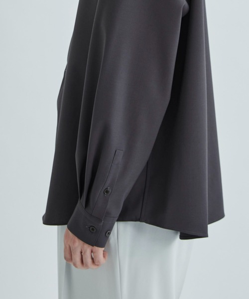 city（シティ）の「ADAPT REGULAR COLLAR SHIRT WIDE/アダプトリラックスシャツ（シャツ/ブラウス・メンズ・ダークグレー/その他17・1/2/3）」の21枚目の写真
